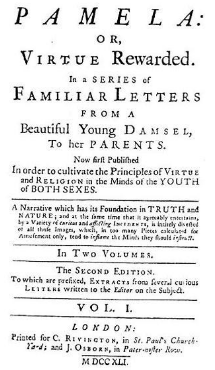 Samuel Richardson, Pamela