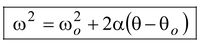 Rotational Kinematics