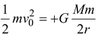 Mechanical Energy Of An Orbiting Body