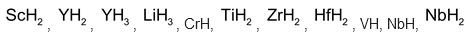 Hydrides